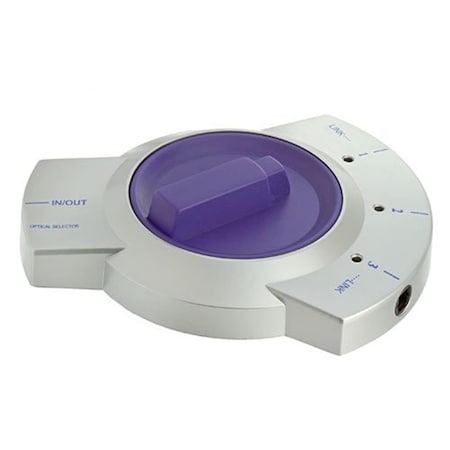 Cmple Optical Toslink Jack to 3xToslink Jacks 3-Way Bi-Directional Selector 264-N